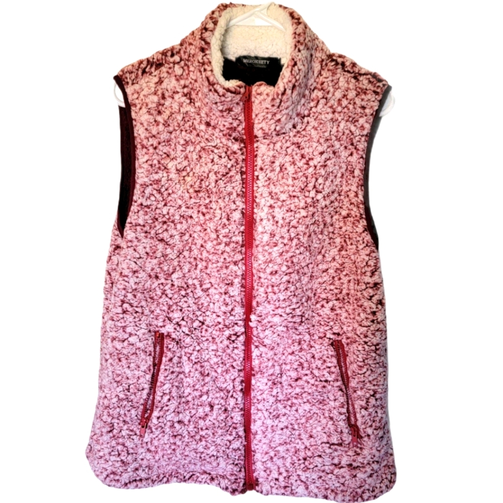 Merokeety super soft sherpa vest